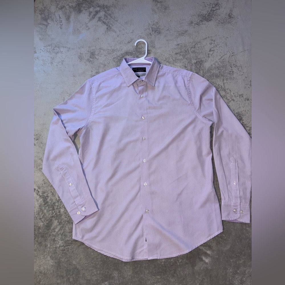 Report Collection Light Purple Dress Shirt(0048)